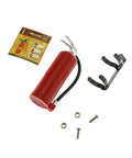 1 Pack Realistic Fire Extinguisher Decoration With Sticker For One Tenth Scale RC Rock Crawler Axial SCX10 RC Car And Truck Parts