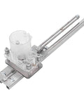 Compact Wood Router And Laminate Trimmer With Palm Handle for precise depth adjustment and accurate cuts with clear guard.
