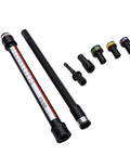 Pro Ceiling Leveling Socket Set With Stretch Rod And 10mm 13mm 14mm 17mm Fits Electric Drill Or Impact Wrench For Tough Jobs At Home Or On Site Fast And Reliable Gear black telescopic rod and 10 13 14 17mm sockets