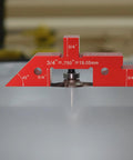Setup Blocks Height Gauge 14 Piece Aluminum Alloy Precision Bars For Woodworking And Router And Saw Alignment Tools in use