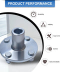 Premium Heavy Duty Go Kart Live Axle Hub With Step Down Shaft Pair For Dune Buggy, showcasing stability and durability.