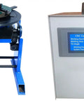 Pro Grade Cnc Automatic Welding Positioner Rock Solid Rotary Turntable with touch screen control for steel pipe and metal flange seams.