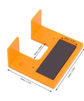 Door Jamb Hinge Jig With Magnetic Mortise Plate Thickened Hinge Install Fix Tool for Quick Accurate 90 Degree Door Hinge Setup