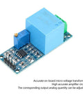 Knockout Precise Ac Voltage Sensor Module Packing A Nifty Zmpt101B Chip Single Phase Detection Board showing component layout and details.