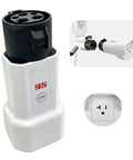 Sweetly Compact J1772 To Nema 5-15 And 5-20 Ev Charging Converter With Digital Meter, Plug N Play Adapter for E Bikes