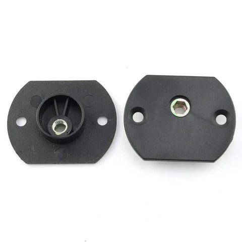 Heavy Duty Black Pin Style Sofa Connectors Four Sets Sectional Furniture Hardware with metal and plastic build for easy installation.