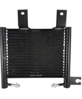 Heavy Duty Transmission Oil Cooler For Santa Fe That Handles 2 4L And 3 5L Engines In 2001 To 2006 Models Without Frying The Gearbox Or Burning Out Your Clutch Assembly With Ease, black finned metal