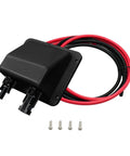 Solar Cable Entry Gland With 10AWG 3.28 Foot Extension Cable UV Resistant And Waterproof Solar Junction Box for RVs Boats