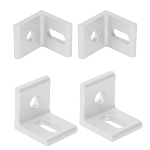 Right Angle Corner Brackets 90 Degree Aluminum L Shaped Braces Built Beefy For Quick Connection And Rock Solid Stability Fits 2020 3030 4040