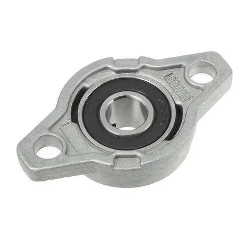 4 Pcs Zinc Alloy Flange Pillow Block Bearings Has Steel Core Self Aligning 8Mm Or 12Mm Shafts Super Heavy Duty Wear Resistant Perfect For Your Robust Jobs Helping Your Units Running Smooth Under Stress For Builders Seeking Reliable Performance Right Now. zinc alloy flange pillow block bearing with steel core, dual bolt holes