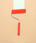 Top Tier Embossing Rubber Paint Roller For Creations That Slay With Epic Wall Textures And Cool Graining Patterns, red rubber handle.
