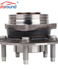 Front And Rear Wheel Bearing Assembly For Chevy Malibu And Buick Vehicles With Five Lug And ABS Fits 2016 To 2021 models