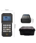 Portable Leeb Hardness Tester displaying measurement readout measuring 170 to 960 HLD for metals like steel copper aluminum.