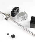 Ball Screw RM1204 With BK BF10 Flange And Housing, 12mm Diameter CNC Machine Part, Length Options 250mm To 1500mm