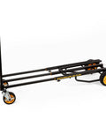 Eight In One Equipment Cart With Adjustable Height From 38 To 60 Inches Foldable Sides Textured Powder Coated Bed Non Slip Surface