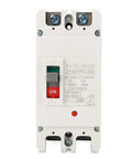Front view of Two Pole DC Miniature Circuit Breaker 1000V 250A Molded Case Switch, 20kA Breaking Capacity, Built Tough From Thermosetting Material