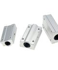 2 Pack Linear Motion Bearing Slides Set For CNC Machines And 3D Printers SCS10UU To SCS30UU And SCS8LUU To SCS20UU Includes SCS13LUU bearing blocks
