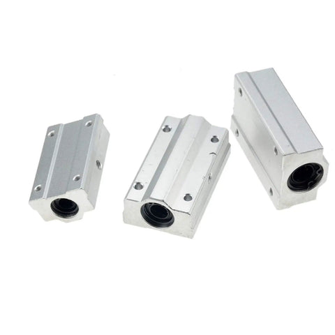 2 Pack Linear Motion Bearing Slides Set For CNC Machines And 3D Printers SCS10UU To SCS30UU And SCS8LUU To SCS20UU Includes SCS13LUU bearing blocks