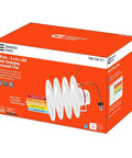 5/6 Inch Matte White Integrated LED Recessed Trim 5-Way Dimmable Kit box showing color options and product details