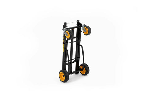 Eight In One Equipment Cart With Adjustable Height From 38 To 60 Inches Foldable Sides Textured Powder Coated Bed Non Slip Surface