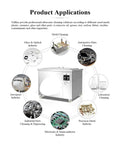 Product applications of Heavy Duty Hella Big Industrial Ultrasonic Cleaning Tank 175 Liter Bath For Car Engines.