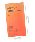 Carbon Copy Receipt Book For Small Biz 3 Part Invoice Pad With Simple Design And Clear Legibility, 19.2 x 10.6 cm