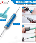 Terminal removal tools with crimp  and pin removal functions for DT Deutsch Connector Kit 2 3 4 6 Pin With 16 Gauge Solid Contacts.