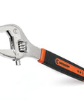 12 Inch Adjustable Wrench With Quick Fit Jaw For Rapid Fitment And Solid Grip Off Corner Loading Prevents Fastener Rounding Under Heavy Torque