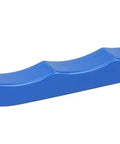 Small Hand Wire Scratch Brush With Stainless Steel Fill And Plastic Block, 3 By 7 Row Layout, Made In USA, side view