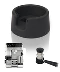 Ninja ES601 Coffee Tamper Base With Portafilter Stand Silicone Tamper Holder For Espresso Machine Black with portafilter