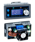Buck Boost DC Power Converter CC CV 0.6 To 36 Volt Output 5 Amp Lab Power Supply Module with digital display and fan