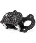 Ultra Light Portal Transmission Carbon Gearbox With Adapter Plate for 1x10 Scale Rigs, showing carbon texture and output shaft