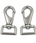 Heavy Duty Trigger Swivel Eye Bolt Snaps Set Of 5 2.9 Inch Large Size Metal Clips For Horse Blankets Webbing Belts Clasp Spring Hooks Zinc Alloy