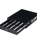 Modern Black Metal Vertuo Pod Storage Drawer for Coffee Machines Space Saving Capsule Organizer that holds 50 Vertuo Pods Industrial Chic Kitchen Organizer