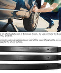 Protector Scratch Guard 3Pcs Lever Covers For Tire Bead Tool And Tire Machine Pry Bar Plastic Sleeve Front View