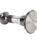 Premium Aluminum Alloy Coffee Tamper With Constant Force Hand Press, 2.3 Inch ergonomic tool for packing espresso grounds.