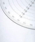 VISLONE round center finder compass clear acrylic circle gauge for drawing circles in wood turning
