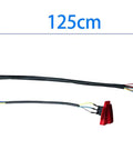 125cm 6V 12V 24V DIY Wire Harness Electric Conversion Kit For Kid's Ride On Toys Cars SUVs ATVs UTVs Trax Upgrade Replacement Parts