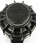 Close-up of 1/2-Inch Rotor Sprinkler Head With 4-Inch Pop-Up, Adjustable 40 To 360 Degree Arc, 2.0 GPM Nozzle, gear-driven design.