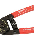 Classic Grip Wire Strippers And Cutters 6.0 Inches For 10-20 AWG Wire, High Carbon Steel Construction With Red Synthetic Handles