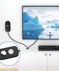 External Desktop PC Power Button Switch Extension For Easy Access On Off Reset, HDD LED Indicator, Compatible With Motherboard And Power Supply, Perfect For Home Rigs, Lab Setups, Barebone PCs, And Custom Builds on wall-mounted control and cable