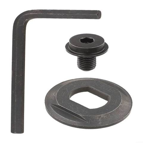 Circular Saw Blade Bolt And Outer Flange Washer Set With Hex Key For DCS391 DCS390 Replacement Part, Easy Install Durable Metal Components