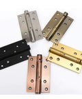 Heavy Duty Automatic Self Closing Spring Door Hinges Stainless Steel Red Finish Built Tough displayed in various finishes