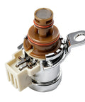 Transmission Torque Converter Clutch Solenoid Replacement for Chrysler Pacifica Town and Country Grand Caravan Avenger Journey CV Ram ProMaster 1500 2500 Direct Fit Plug and Play Premium Quality Fits 2007 2021 Models, chrome and tan
