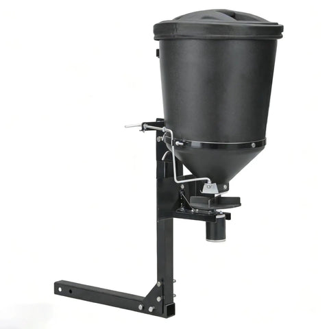 UTV Broadcast Spreader For Salt Grass Seed Fertilizer And More With 15 Gallon Hopper Adjustable Flow Spreads Up To 30 Feet All Season