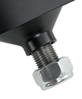 Close-up of the front right steering knuckle with wheel hub assembly and preinstalled bearing for Ram ProMaster 1500 2500 3500.