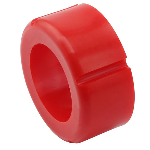 Red component from Chevy 81-87 Polyurethane Body Cab Mount Bushing Kit 12 Piece Direct Fit Heavy Duty For C10 C20 K10 K20 K30