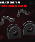 Suspension Stabilizer Sway Bar Bushing Replacement 928-344 Easy Install For Cadillac Escalade Tahoe Suburban Silverado Yukon Avalanche Chevy GMC Vans And SUVs, black front or rear bushings
