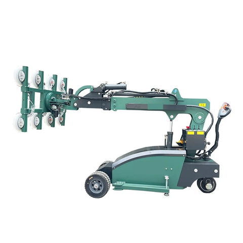 Heavy Duty Outdoor Glass Vacuum Lifter With Power Grip Suction Cups built tough for effortless glass handling and rotation.