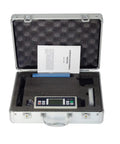 Heavy Duty Portable Steel Pipe Surface Roughness Tester With No Fuss Handheld Dial in a protective case with accessories.